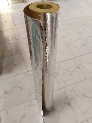 Foil-Faced Rockwool Pipe Insulation 2” X 1m X 25mm - main view