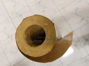 Foil-Faced Rockwool Pipe Insulation 2” X 1m X 25mm