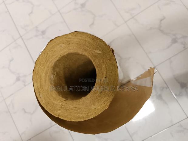Foil-Faced Rockwool Pipe Insulation 2” X 1m X 25mm - thumbnail 2