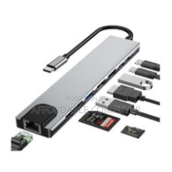 Usb-C HDTV 8-Port Multifunction Adapter (8-in-1) - main view
