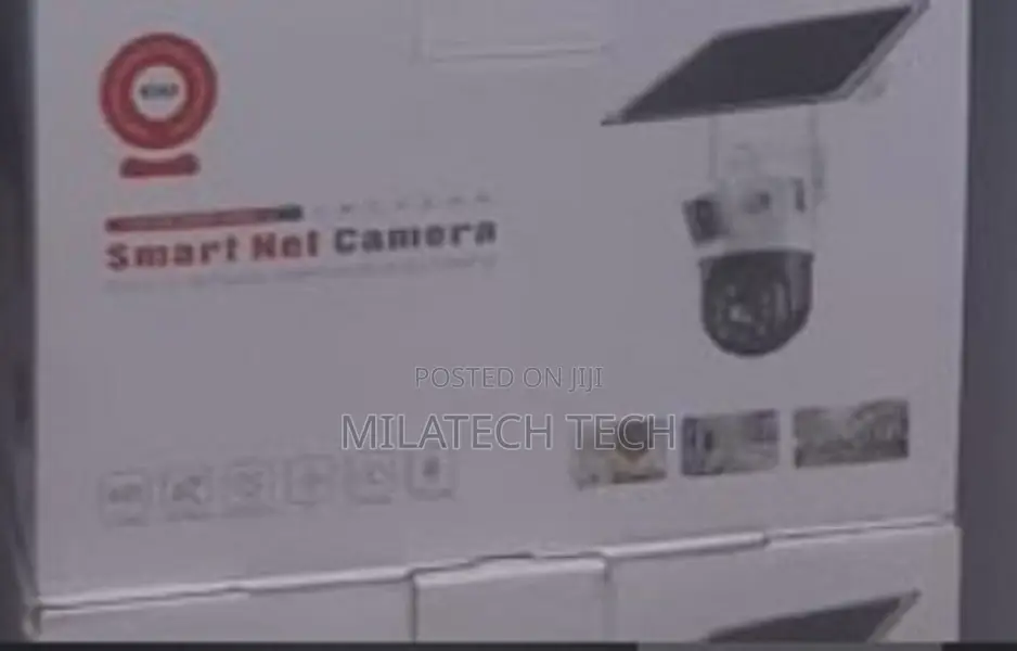 Advanced V380 Dual Lens Smart Net Camera Solar Powered