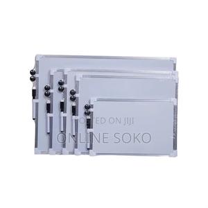 Light Double Sided Magnetic Whiteboard Set With Marker Pen - thumbnail 2