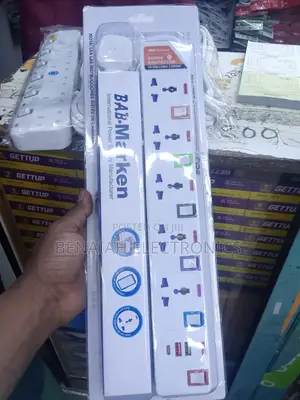 5 Way Extension With Usb,5 Meter Cable