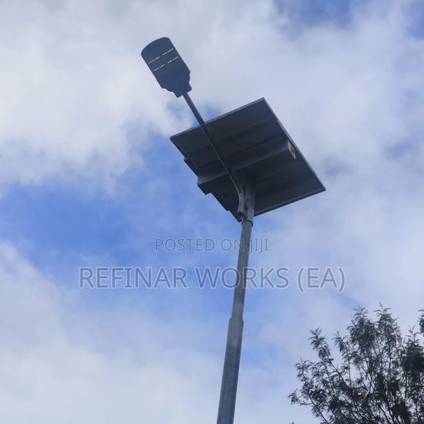 Hot-Dip Galvanized Street Light Poles - Single / Double Arms - thumbnail 4