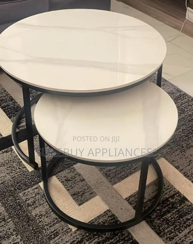 Pure Marble !!Nesting Table 2 Pieces