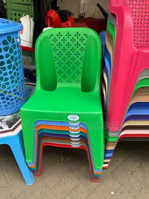 Green Armless Skyplast Chairs.Heavy Duty Plastic Chair