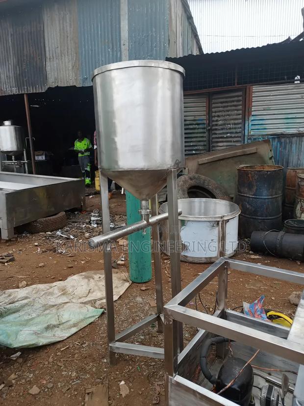 Stainless Steel Yoghurt Refilling Station - main view