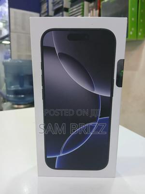 New Apple iPhone 16 Pro 256 GB Black - main view