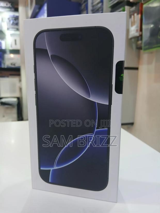 New Apple iPhone 16 Pro 256 GB Black - thumbnail 2