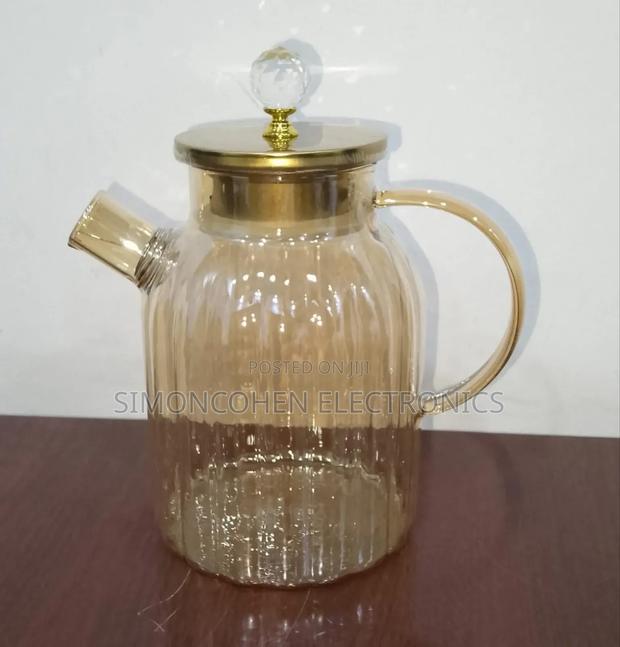 Glass Pitcher Tea Pot - main view