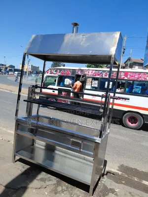 Grill With a Chimney.
