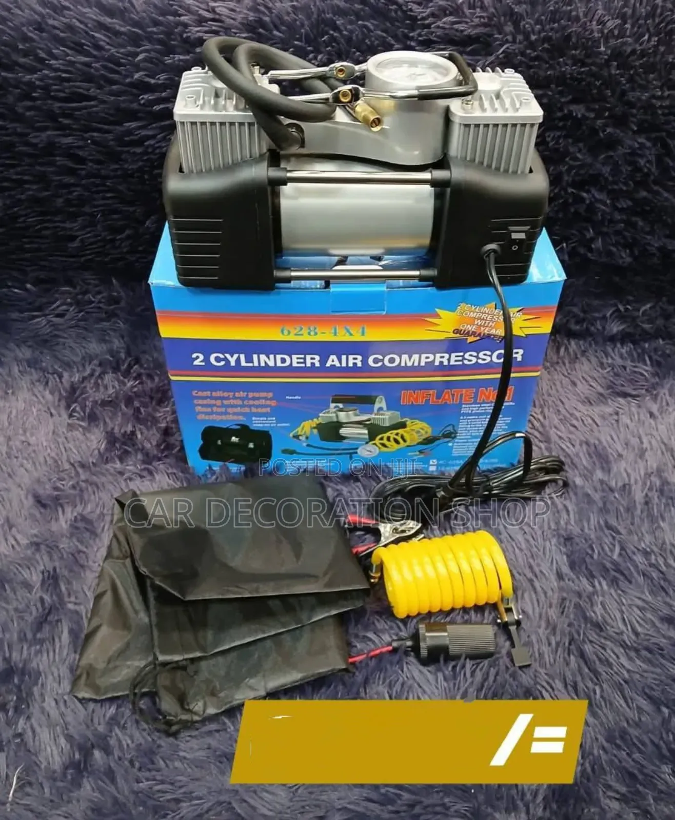 Double Piston Air Compressor With Storage G Bag