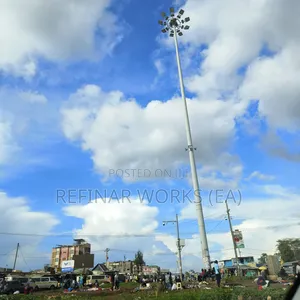 High Mast Street Light CCTV Poles Manufacturer Fabricator