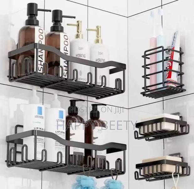 *5pcs Set Shower Caddy Shelf/Bathroom Organizer*