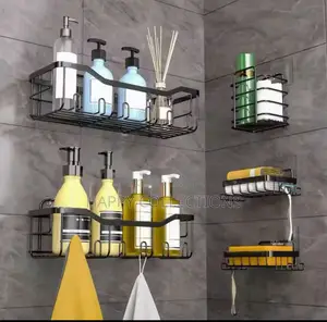 *5pcs Set Shower Caddy Shelf/Bathroom Organizer*