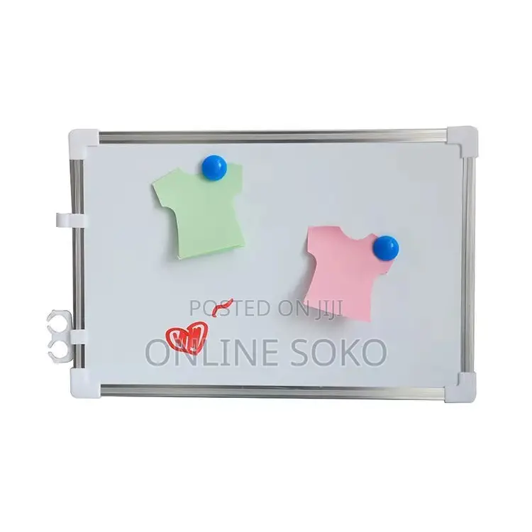 Light Double Sided Magnetic Whiteboard Set With Marker Pen