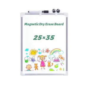 Light Double Sided Magnetic Whiteboard Set With Marker Pen