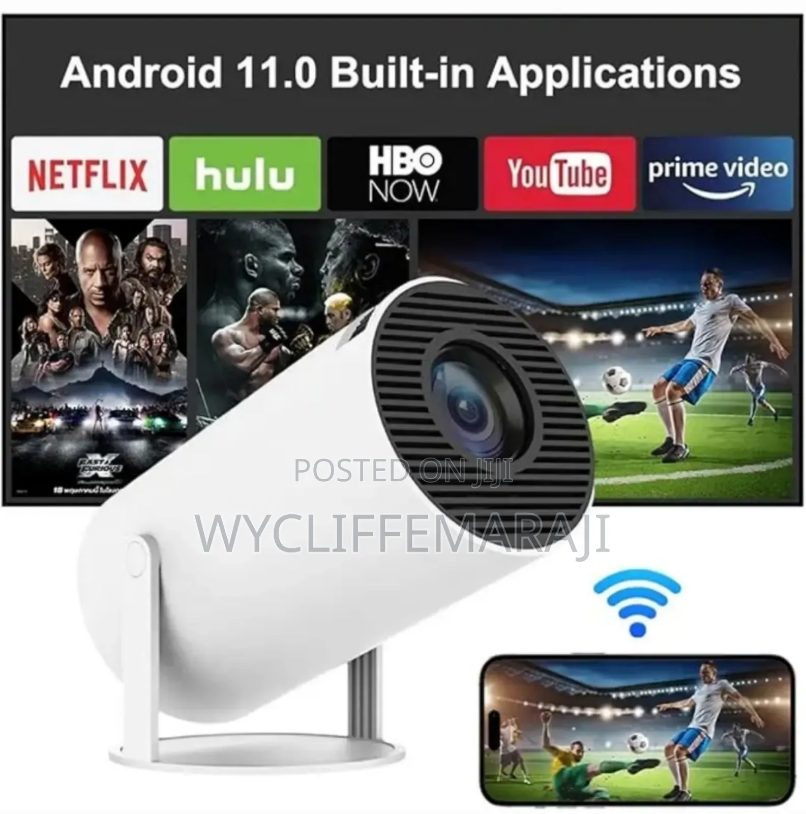 Hy300 Projector LCD Led Smart Android