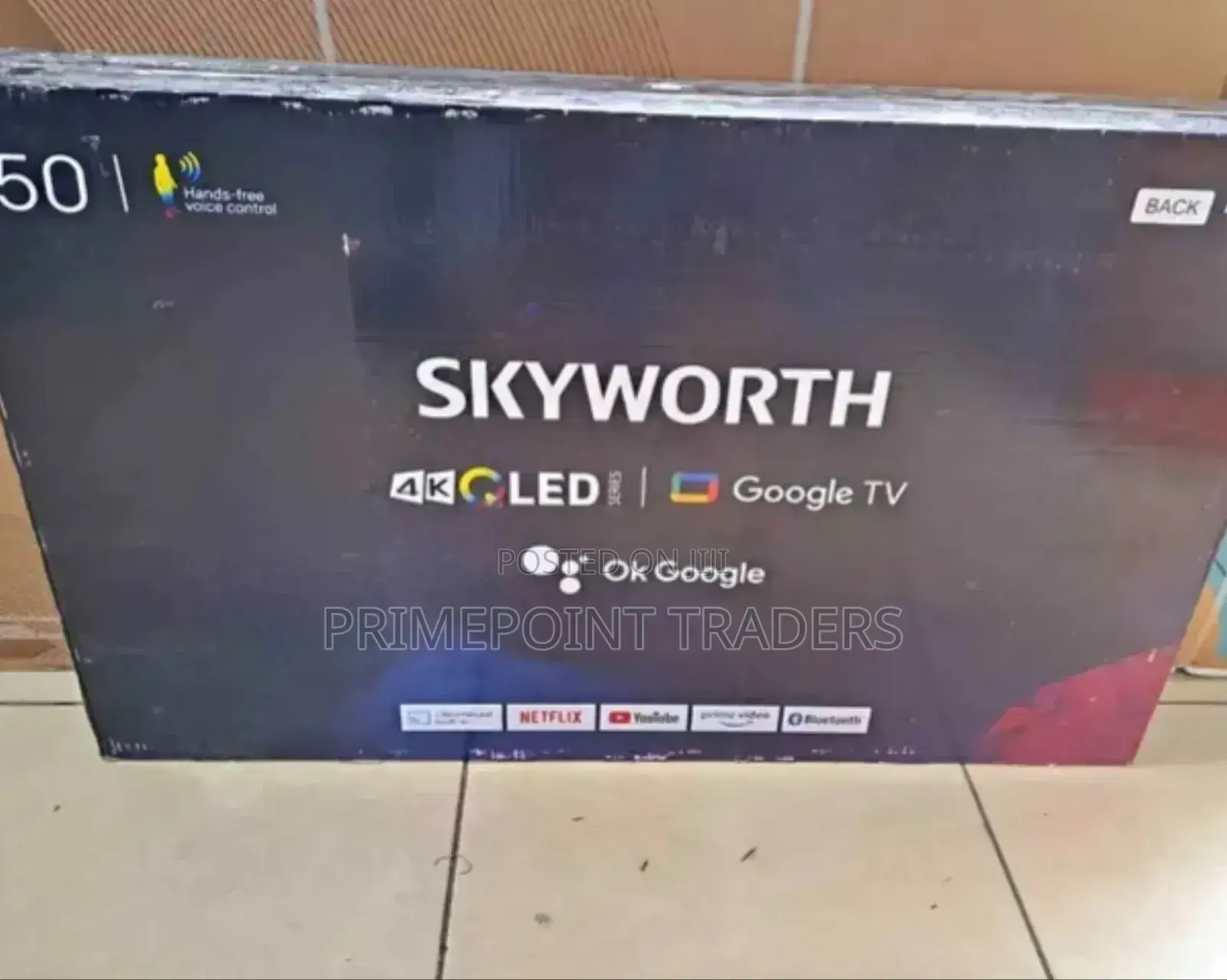 Television Skyworth 50inch Qled Tv- In Stock