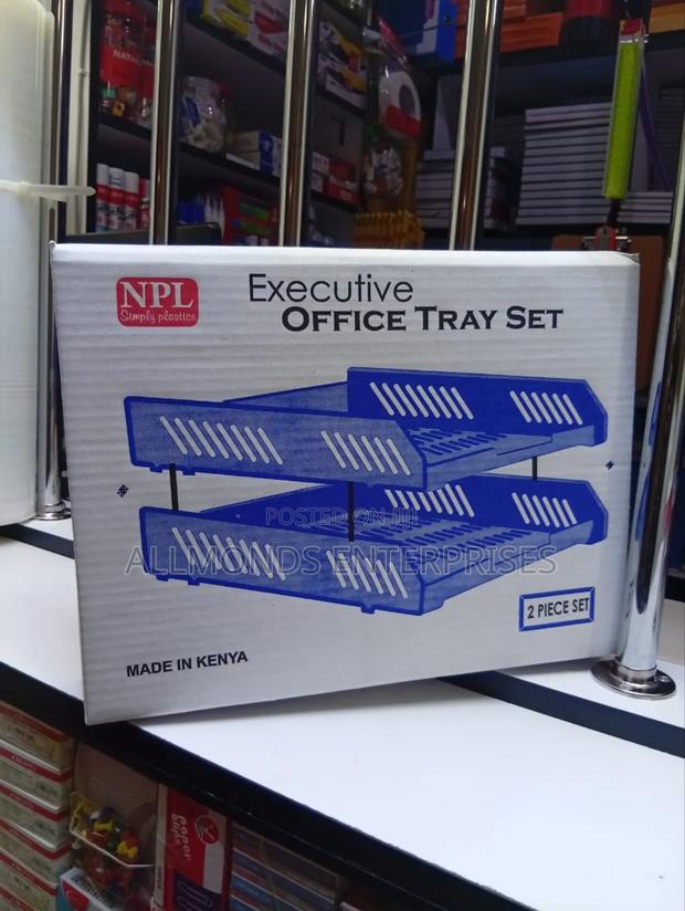 2 Tier Document Tray- Plastic - thumbnail 4