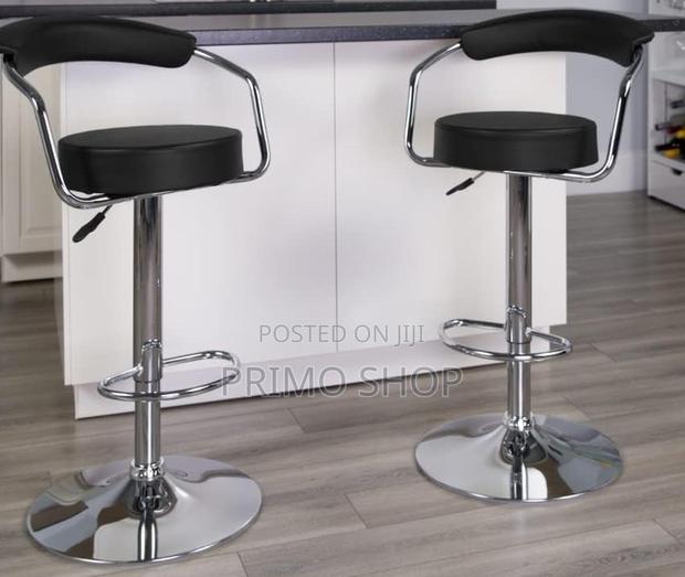 Barstool; Durable Supportive Footrest Barstool - thumbnail 2