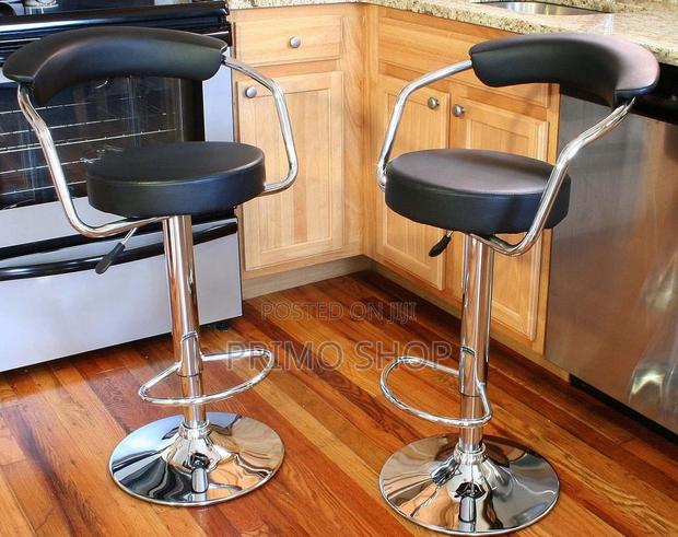 Barstool; Durable Supportive Footrest Barstool - thumbnail 6