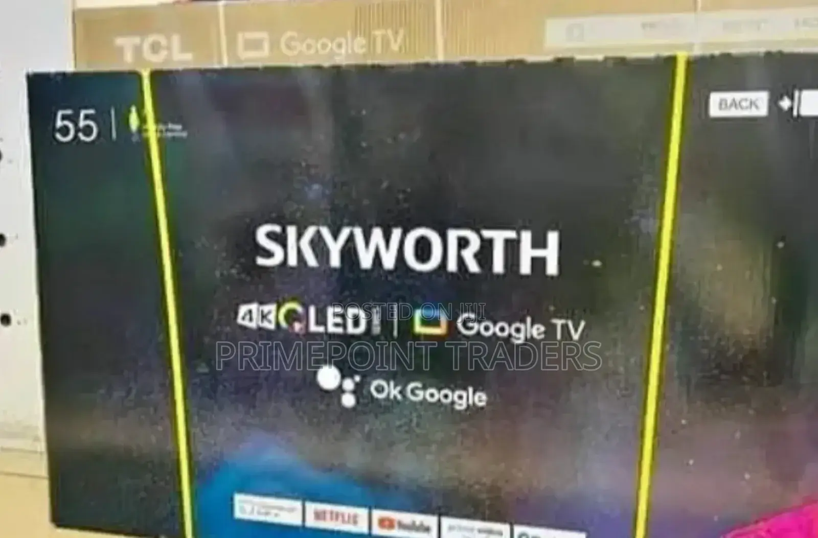 Television Skyworth 55 Inch Qled Smart Android Tv