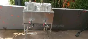 Gas Operated High Profile Double Fryer