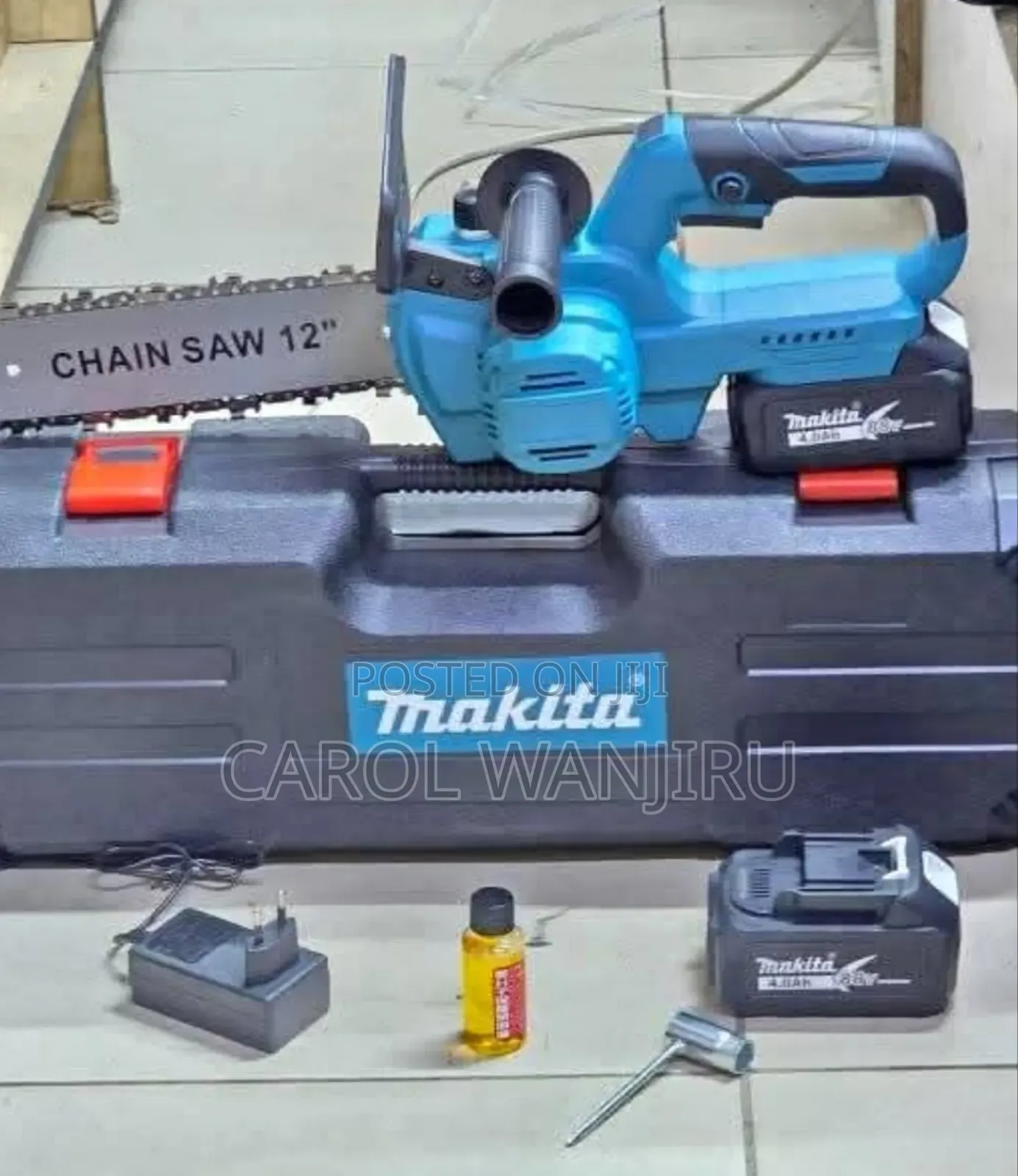 Rechargeable Powersaw Machine 88v/ Cordless Chainsaw