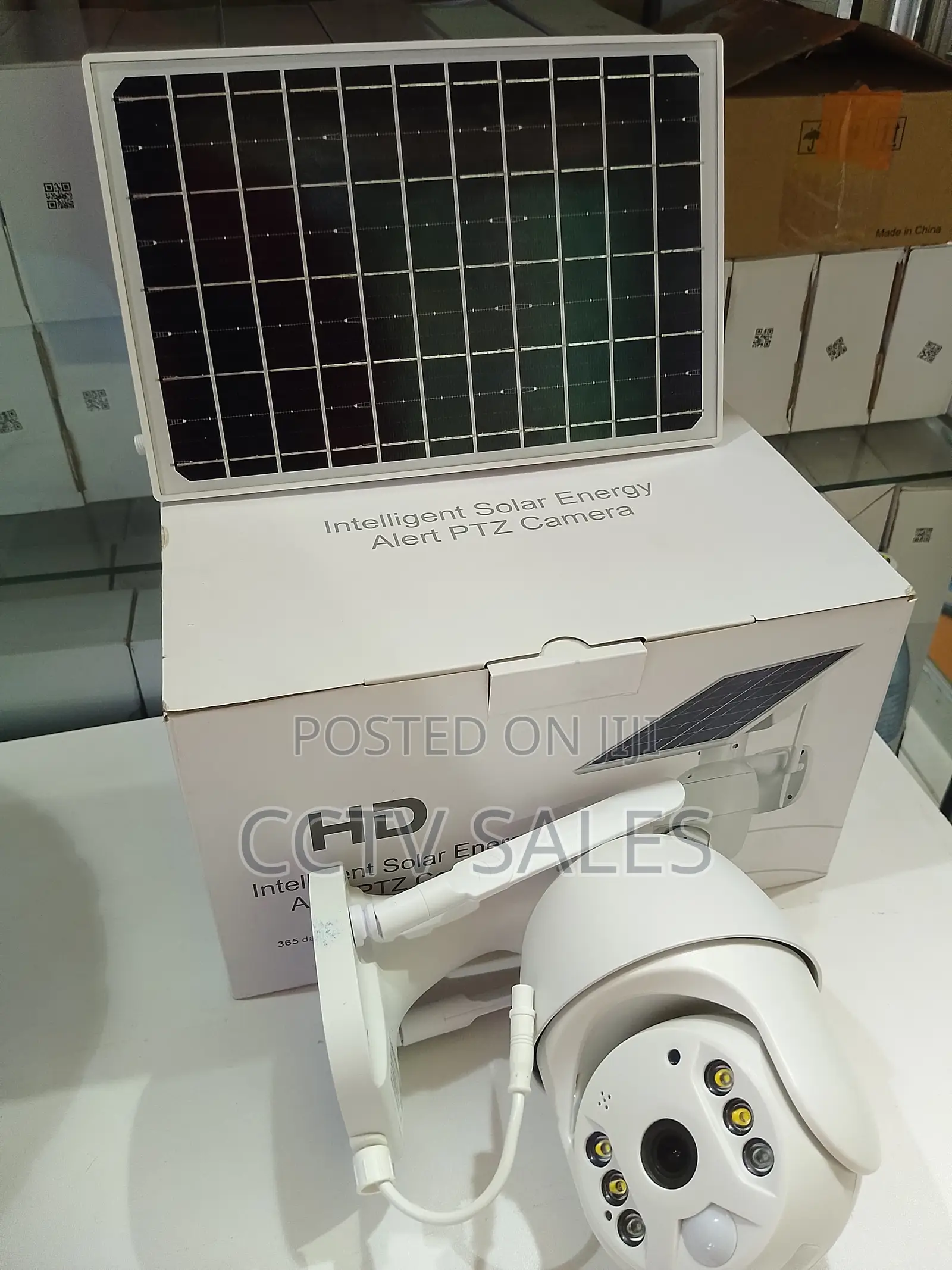 4g Sim Card PTZ Ubox Solar Powered Camera