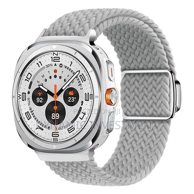 Samsung Galaxy Watch Ultra 47mm Band Strap Silver Buckle