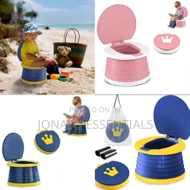 Portable Baby Potty, Travel Toilet Seat for Kids, Foldable