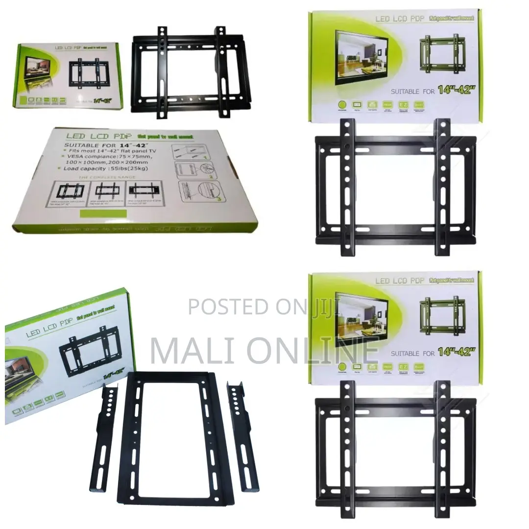 Heavy-duty Universal Tv Wall Mount Bracket For 14” To42” Tvs