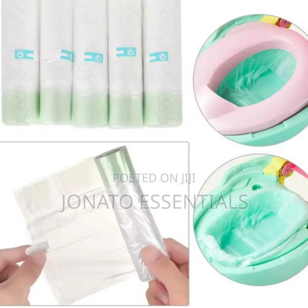 10pc Disposable Potty Bags, Refill Liners for Portable Potty