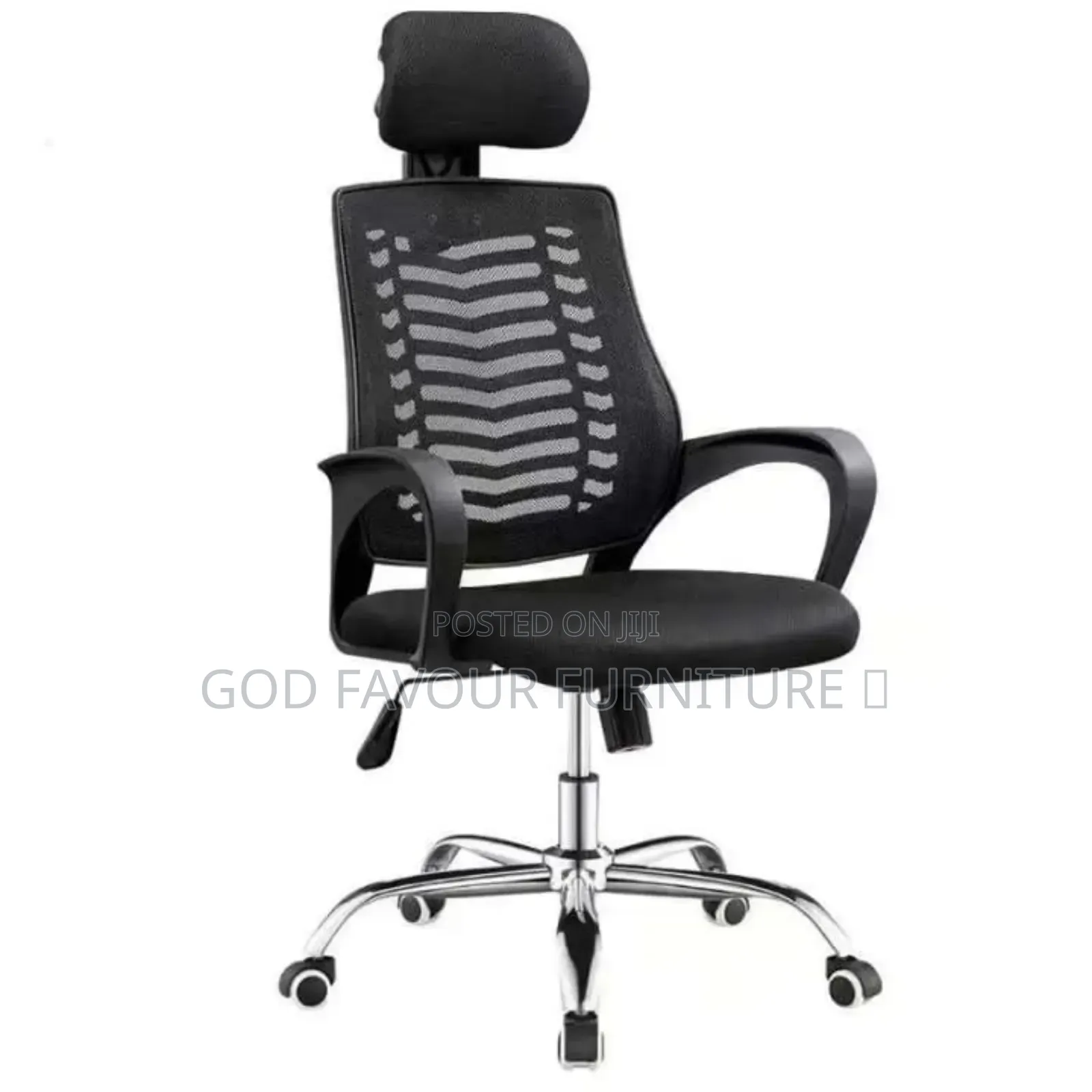 Modern Office Chair With Headrest Adjustable Qy6
