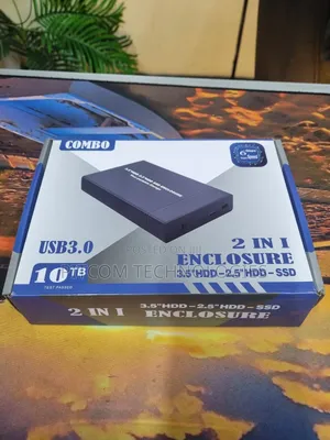 Usb 3.0 2 in 1 Enclosure 3.5"Hdd-2.5"Hdd-SSD