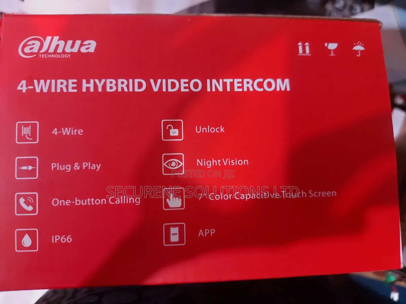 Dahua 4-Wire Hybrid Video Intercom Kit