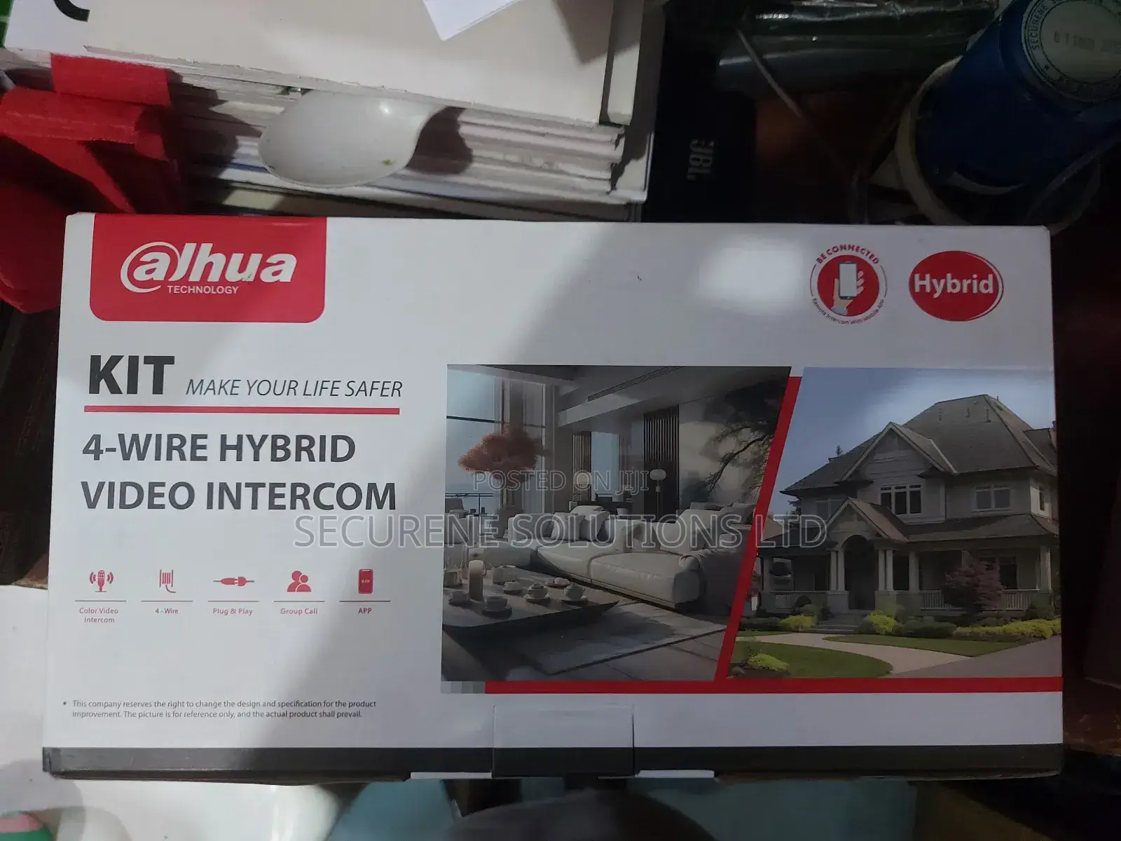 Dahua 4-Wire Hybrid Video Intercom Kit