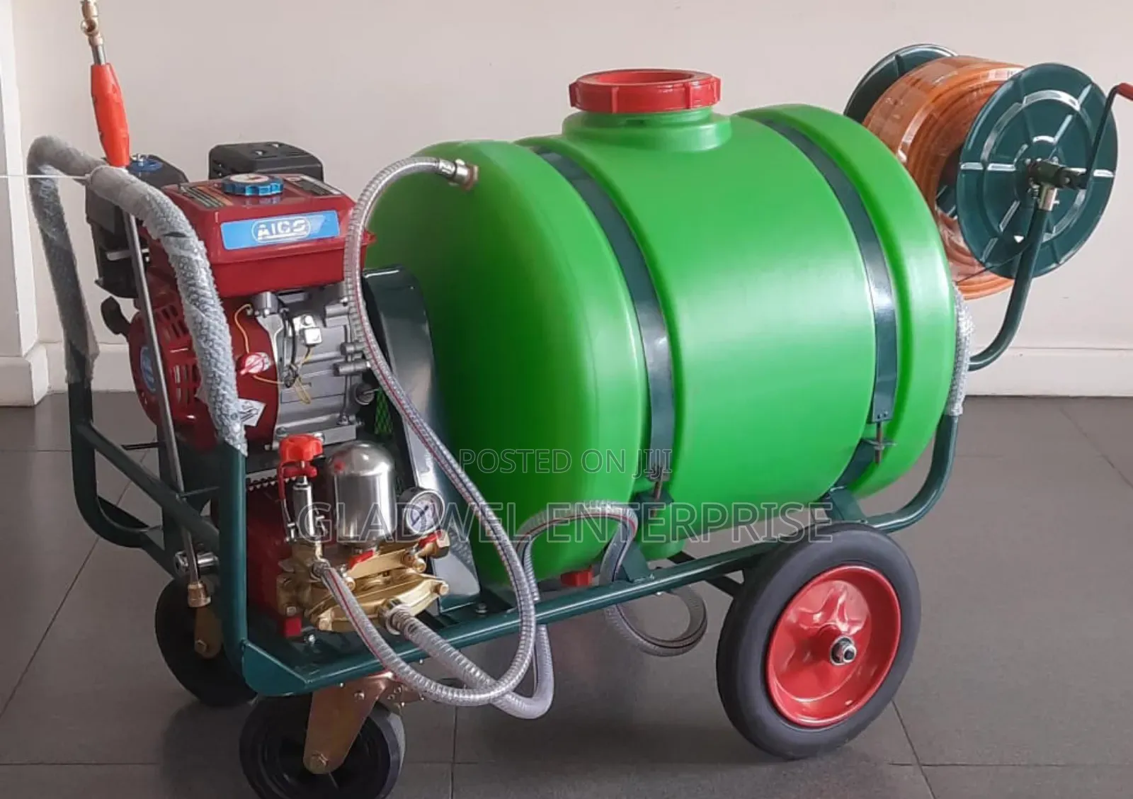 160l Gasoline Agriculture Sparyer With 30m Hose Pipe