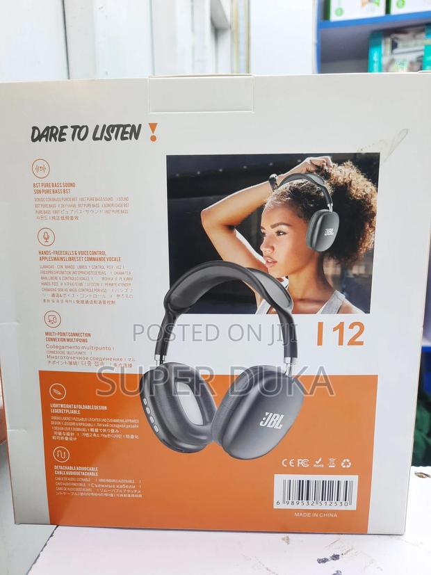 Headphones.Wireless Pure Bass JBL Tune 112nc