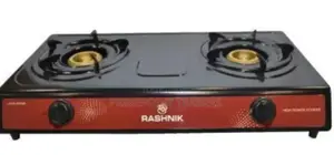 Table Top Cooker (Rashnik) Double Burner; Stainless Steel