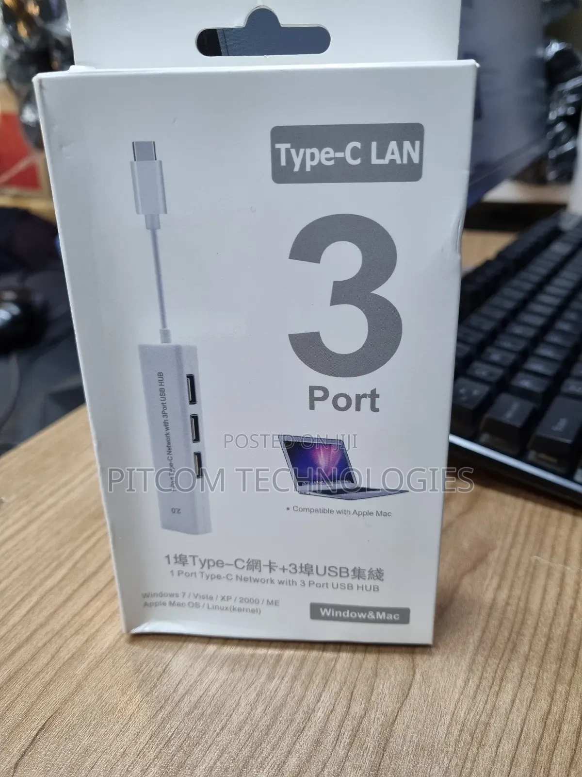 Type C Lan 3 Port