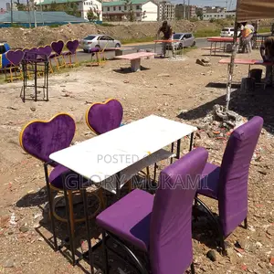Purple Styling Manicure Chairs