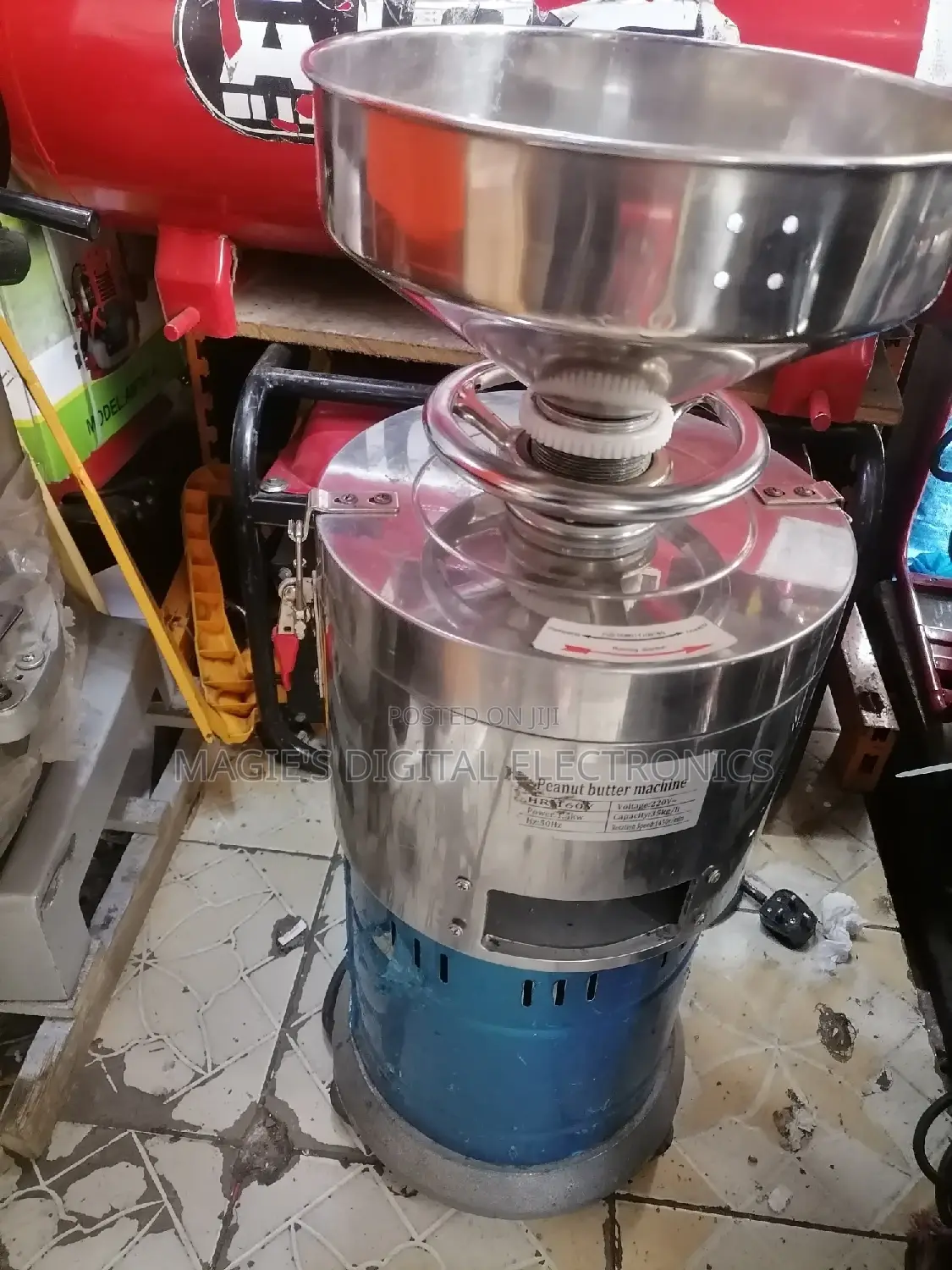 Commercial Standard 35kg/H Peanut Butter Machine