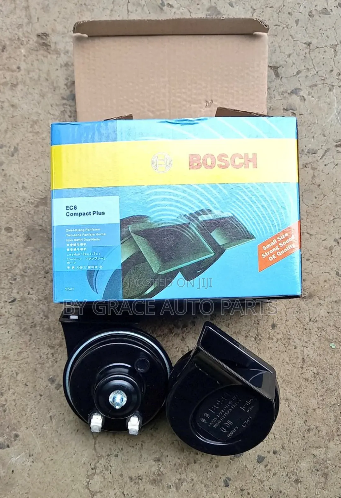 Original Bosch Horn Harrier Sound Both 12v and 24v.