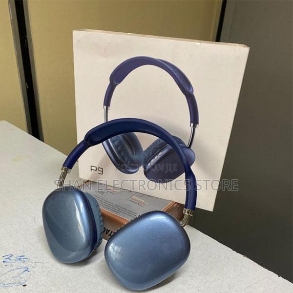 Blue Noise Reduction Earphone P9 Wireless Bluetooth Headset - main view