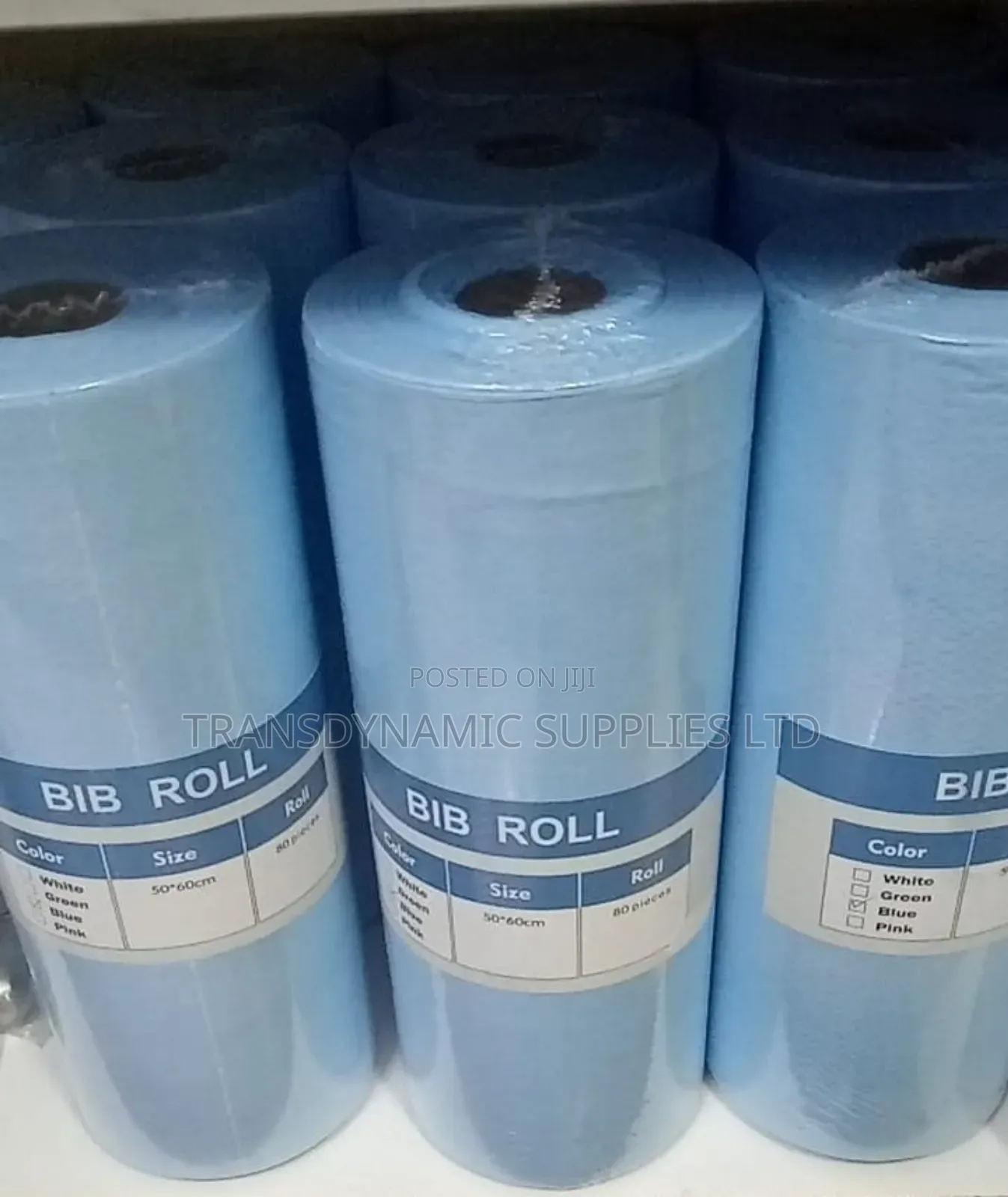 Disposable Bib Rolls