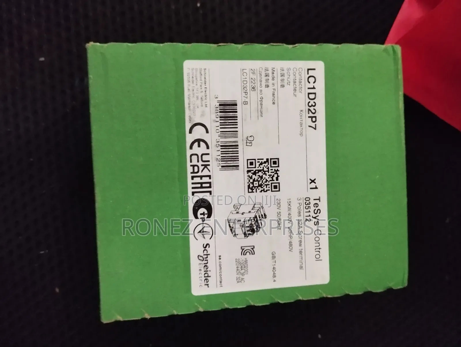 Contactor Lcid32p7.Schneider