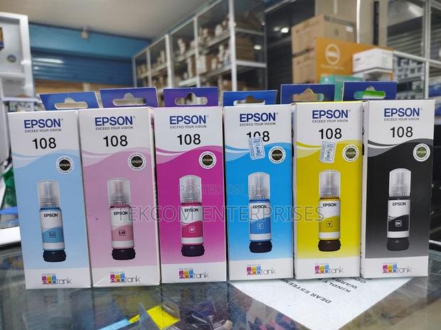Epson 108 Original Inks for Epson L8050,18050