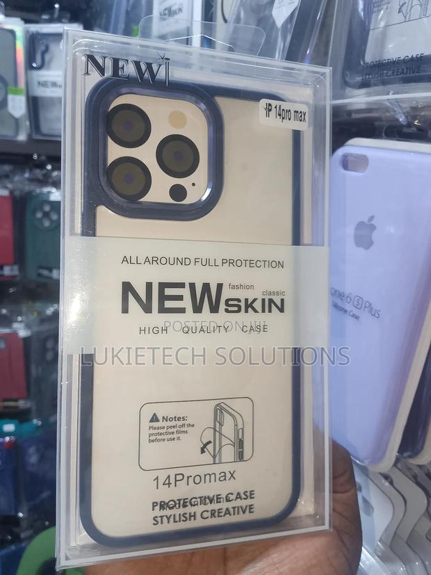 iPhone 14 Pro Max Elegant Clear Case.Full Protection - thumbnail 3